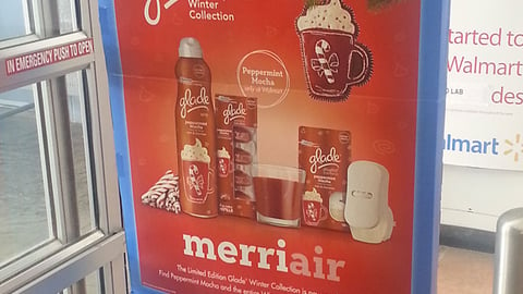 Glade Walmart 'Merriair' Security Wrap