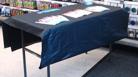 Walgreens 'Balance Rewards' Registration Table