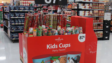 Hallmark Walmart 'Kids Cups' Holiday Pallet