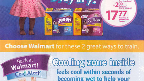 Pull-Ups 'Choose Walmart' FSI