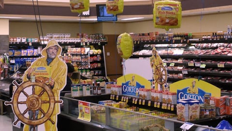 Gorton's Freezer Case Display