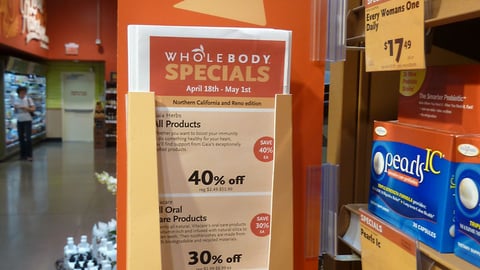 Whole Body Specials Flyer Dispenser