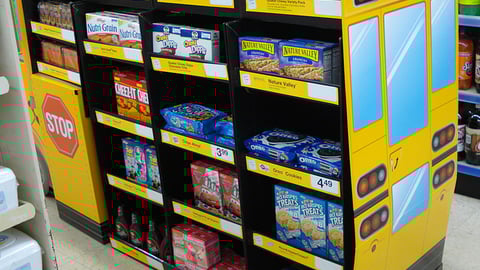 Walgreens Back-to-School Floorstand