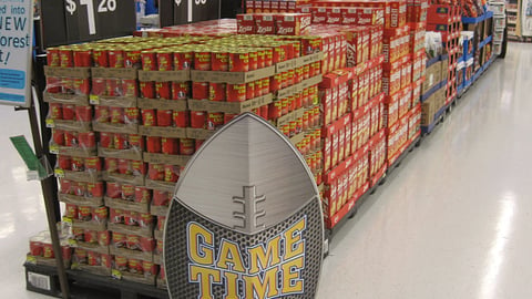 Walmart 'Game Time' Pallets