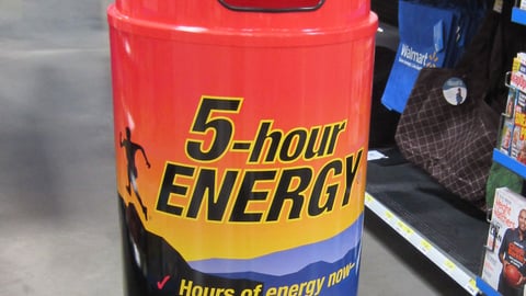 5-hour Energy Dump Bin