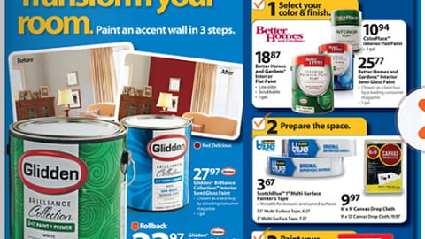 Walmart 'Projects Made Simple' Circular Cover