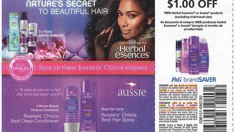 Herbal Essences Aussie 'Readers' Choice' FSI