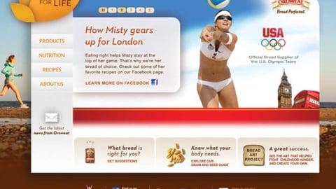 Bimbo Orowheat Olympics Homepage