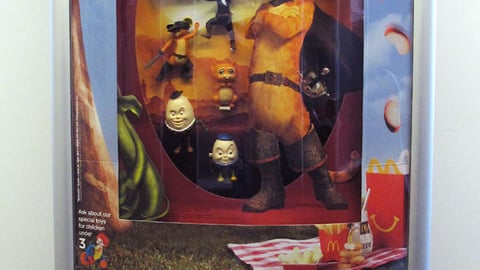 Happy Meal Puss In Boots Toy Merchandiser