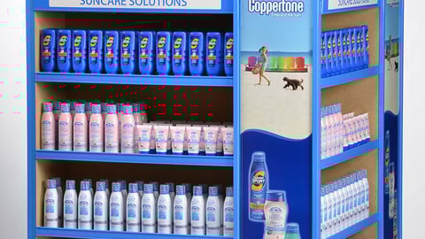 Claritin Coppertone Walmart Wellness Pallet