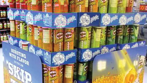 Pringles 'Skip the Dip' Pallet