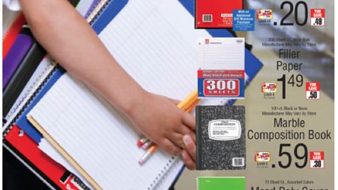 ShopRite 'Back-to-School Savings' Digital Feature