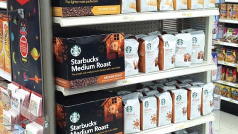 Starbucks Target Endcap