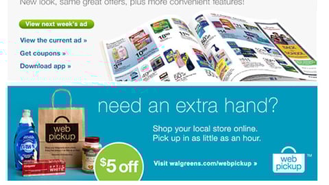 Walgreens 'Weekly Ad Sneak Peek' Email