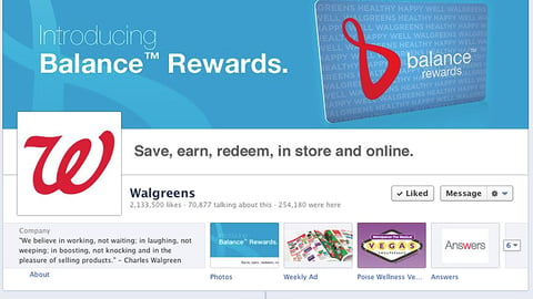 Walgreens Balance Rewards Facebook Graphic