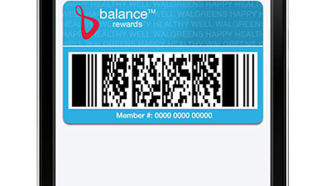 Walgreens Balance Rewards Mobile Card