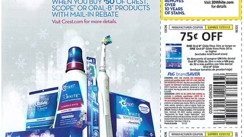 P&G 'Celebrate The Season' FSI