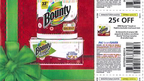 P&G 'From Our Family to Yours' FSI