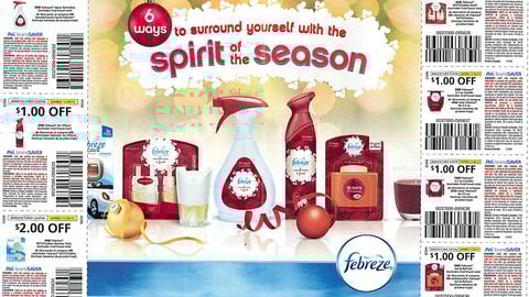 Febreze 'Spirit of the Season' FSI