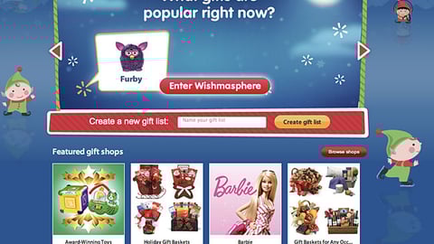 Walmart.com 'America's Gift Headquarters' Microsite