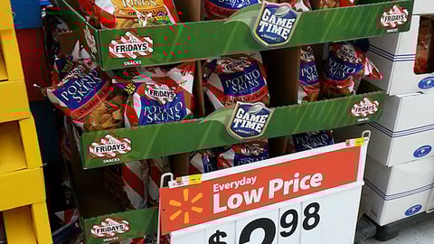 T.G.I. Friday's Walmart 'Game Time' Pallet