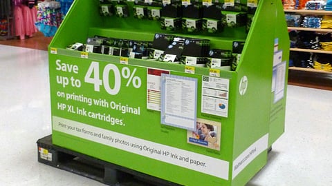 HP Walmart 'Save Up To 40%' Half-Pallet