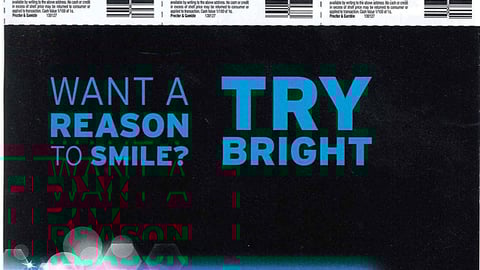 Crest 'Try Bright' FSI