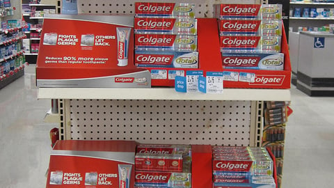 Colgate Oral Care Shelf Trays