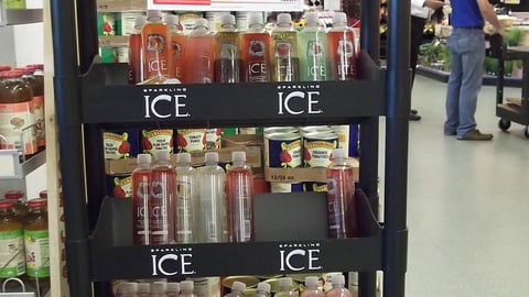 Sparkling ICE 'Adventurous Side' Floorstand