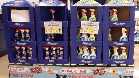 SC Johnson ShopRite 'Can Can Sale' Quarter Pallets