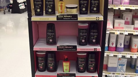 L'Oreal Advanced Haircare Floorstand