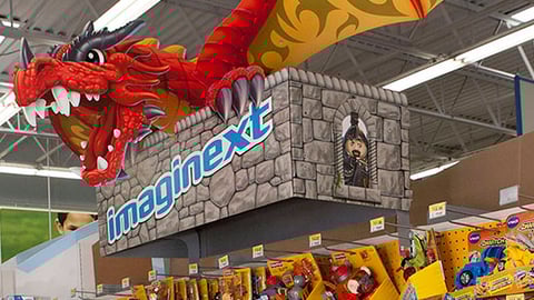 Imaginext Dragon Castle Walmart Header