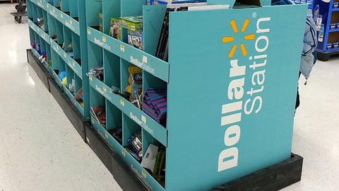 Walmart 'Dollar Station' Pallet Train