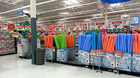 Walmart 'More Summer for your Money' Seasonal Department