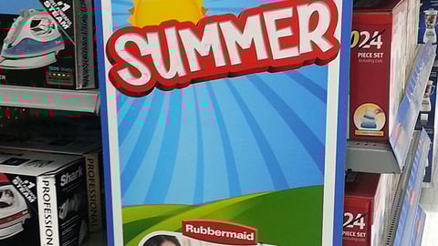 Walmart Rubbermaid 'Summer' Side Panel
