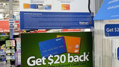 Walmart Checkout Signs