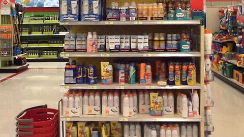 Target 'Soak It Up' Sunblock Endcap