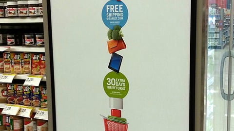 Target 'REDcard Gives You More' Framed Sign