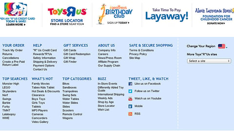 Toys "R" Us 'Alex's Lemonade Stand' Display Ad