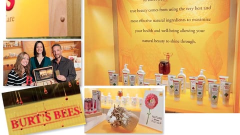 Burt's Bees Display Header