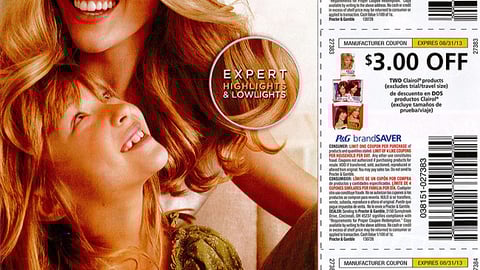 Clairol 'Best Beauty Buys' FSI