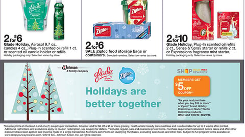 Kmart SC Johnson 'Holidays are Better Together' Feature