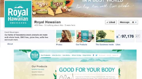 Royal Hawaiian Macadamia Nuts Digital Marketing