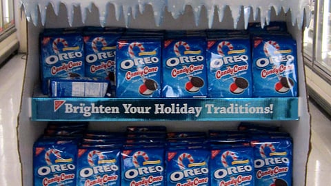 Nabisco 'Holiday Traditions' Floorstand