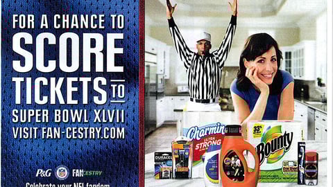 P&G 'Fan-Cestry' FSI