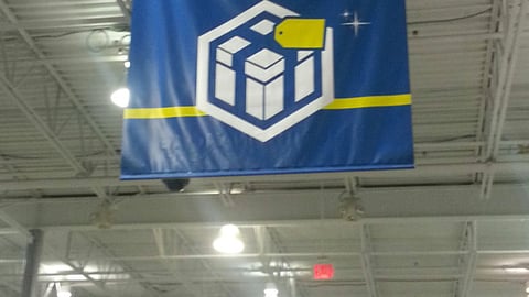 Best Buy 'Your Ultimate Holiday Showroom' Ceiling Sign