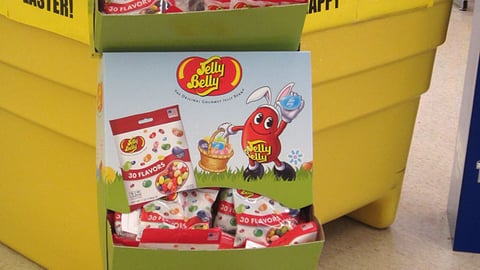 Jelly Belly Easter Shipper