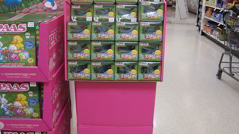 Paas Easter Egg Decorating Kit Shipper