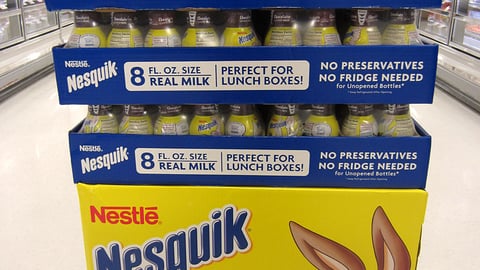 Nesquik 'Perfect for Lunch Boxes' Pallet