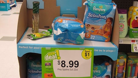 Pampers Splashers Floorstand